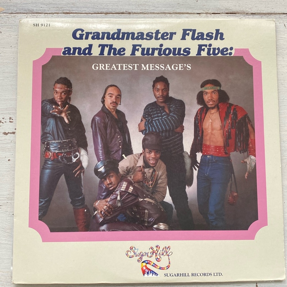 1984 Grandmaster Flash and The Furious Five Vinyl Record Album